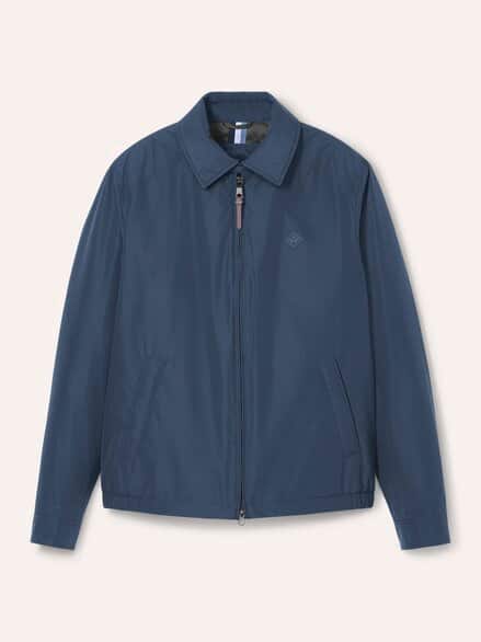 Wasserabw. Blouson aus Microfaser Marine Wasserabw. Blouson aus Microfaser Marine