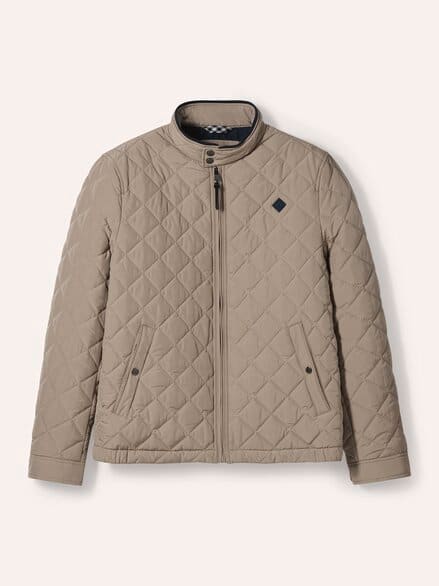Ultrasonic Leichtsteppjacke Beige
