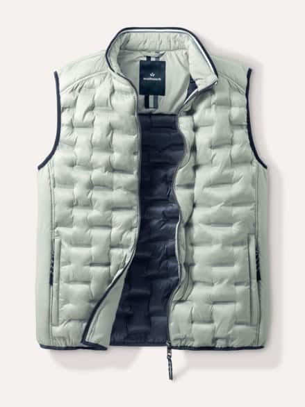 Klimakammern Leichtweste Ecru