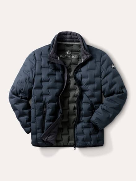 Daunen Steppjacke Marine