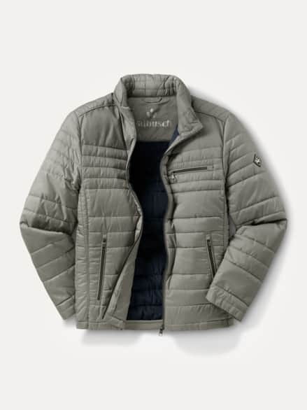 Microfaser Leichtjacke 2.0 Stein