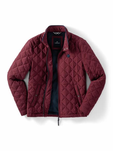Ultrasonic Leichtsteppjacke Bordeaux
