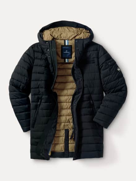 Leichtsteppmantel Schwarz