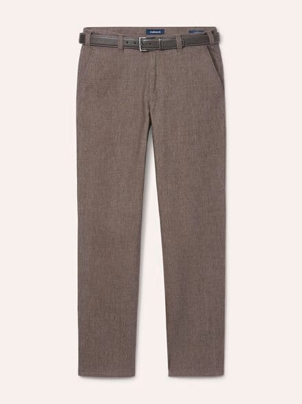 Gürtel-Chino Wool-Look Sand