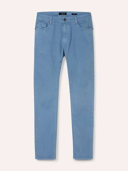 Coloured Jeans Rauchblau