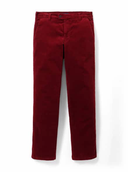 Thermo-Cord Chino Bordeaux