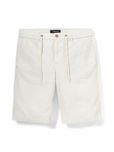Seersucker Bermudas Weiß Seersucker Bermudas Weiß