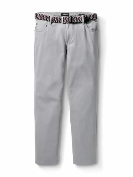 Extraglatt-Stretchbund Five Pocket Mittelgrau Extraglatt-Stretchbund Five Pocket Mittelgrau