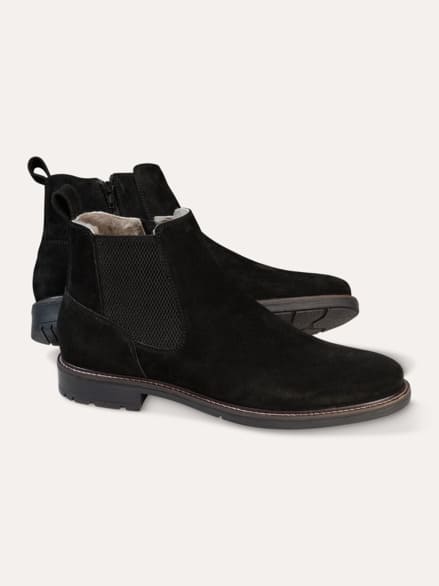 Lammfell Chelsea Schwarz