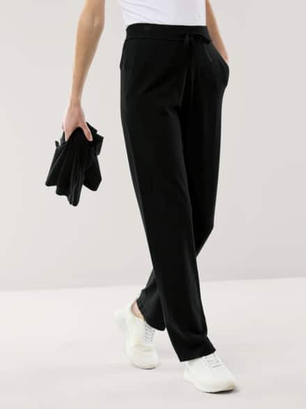 Lounge Strickhose Schwarz Lounge Strickhose Schwarz