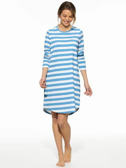 Schlafshirt Sleep Well Jeansblau Schlafshirt Sleep Well Jeansblau