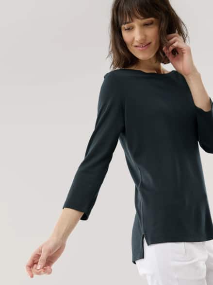 Pique-Shirt Edeljersey Schwarz Pique-Shirt Edeljersey Schwarz