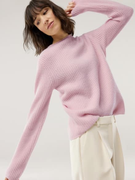 Cashmere Pullover 100 Prozent Puder
