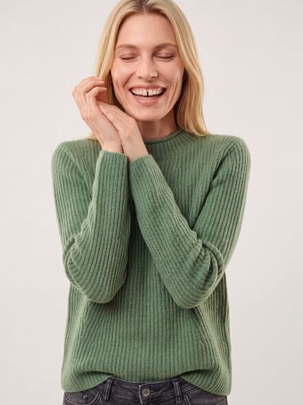 Cashmere Pullover 100 Prozent Basilikum