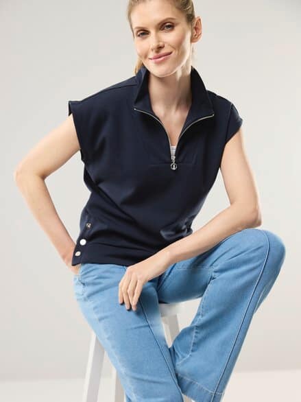 Troyer Pullunder Nachtblau Troyer Pullunder Nachtblau