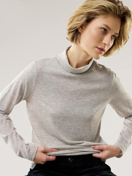 Premium Rolli Wollmix Grau Melange