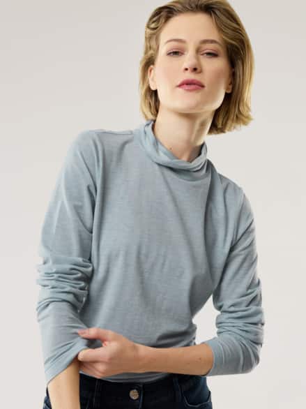 Premium Rolli Wollmix Ozeanblau