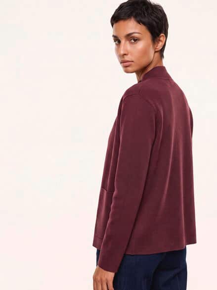 Milano Strickjacke Merlot