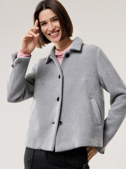 Kuscheljacke Grau Kuscheljacke Grau