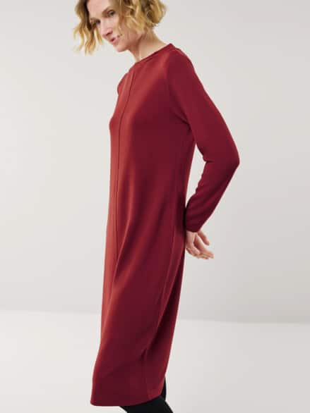 Jerseykleid Ottomanstruktur Chianti Jerseykleid Ottomanstruktur Chianti