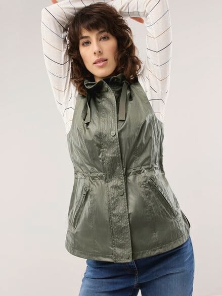 Leichtweste 5 Taschen Khaki