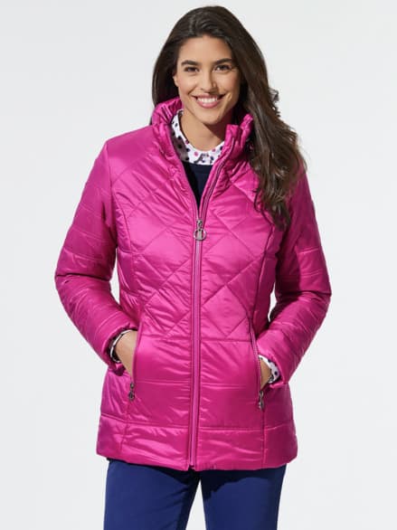 Steppjacke Leichtgewicht Fuchsia
