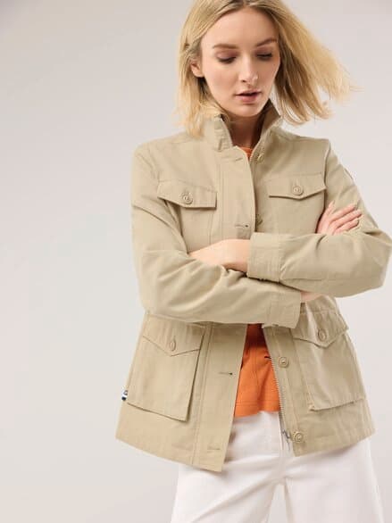 Cotton Fieldjacket Sand