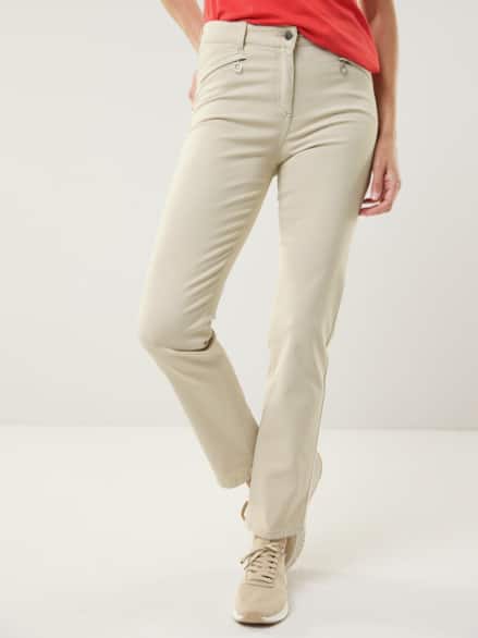 Powerstretch-Baumwollhose Sand