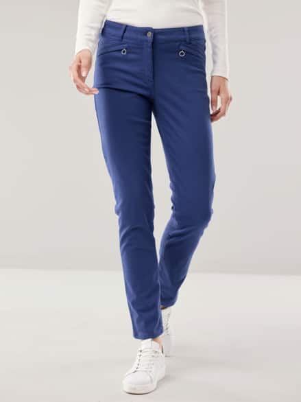 Powerstretch-Baumwollhose Ultramarine