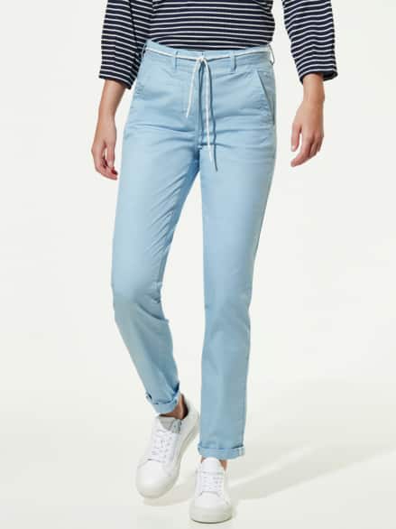 Soft-Cotton Chino Skyblue