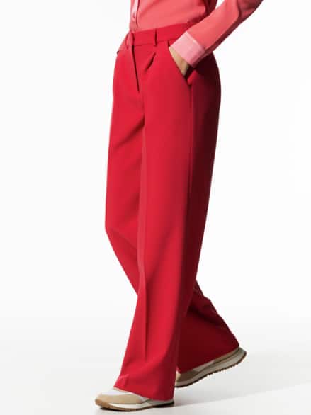 Marlene Hose Dunkelrot