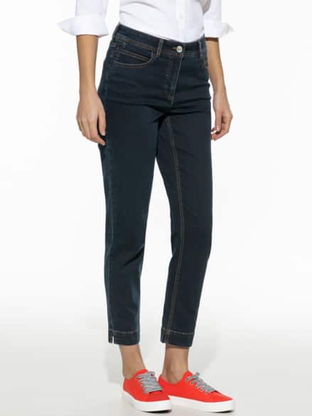 7/8-Jeans Slim-Effekt Dark Blue 7/8-Jeans Slim-Effekt Dark Blue