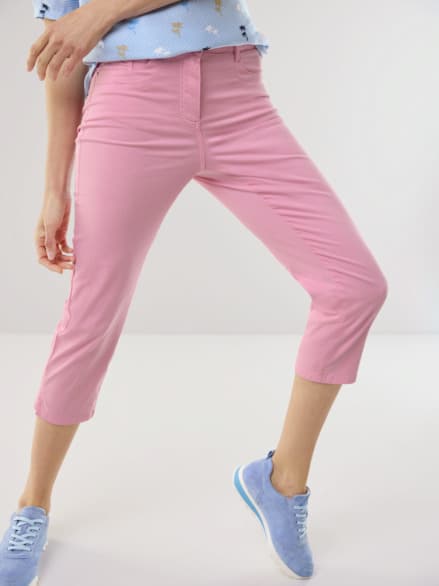 Baumwoll-Capri Supersoft Nelke Baumwoll-Capri Supersoft Nelke