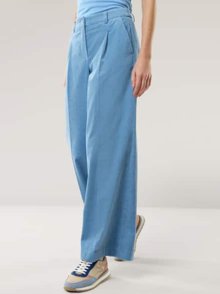 Premium Marlene Cordhose Ozeanblau Premium Marlene Cordhose Ozeanblau