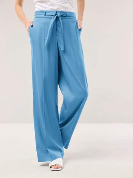 Marlene aus kühlendem Gewebe Jeansblau