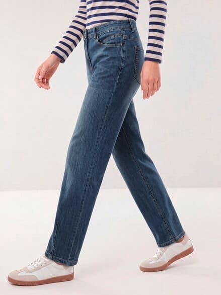 Barrel Jeans Blue Stoned
