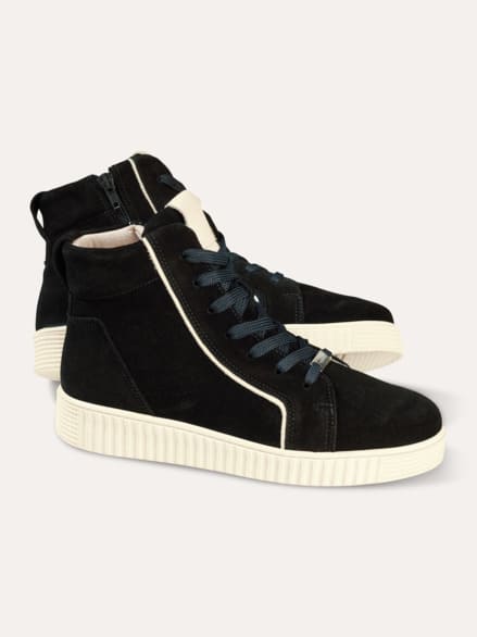 Thermolite Hightop Sneaker Schwarz