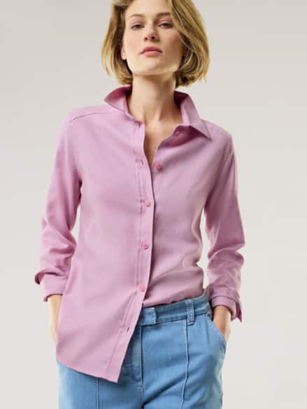 Aktiv Flanell Hemdbluse Altrosa Aktiv Flanell Hemdbluse Altrosa