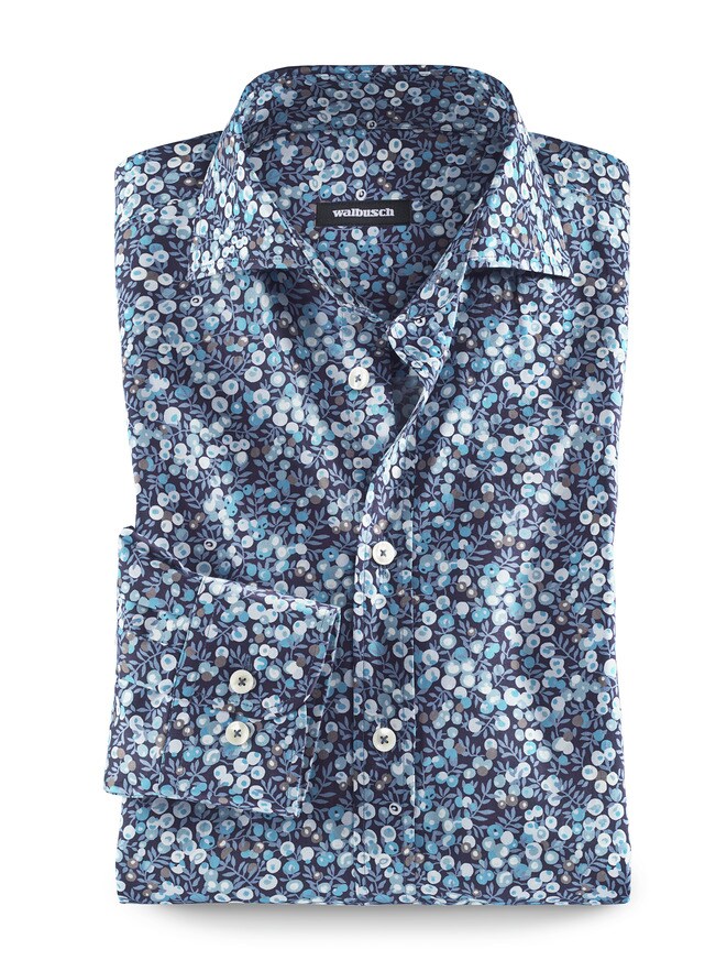 Liberty-Hemd Print Blue Hour Liberty-Hemd Print Blue Hour