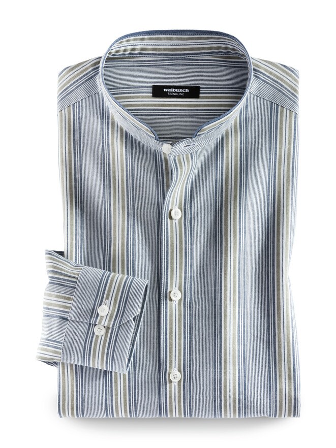 Stehkragen Havanna-Shirt Stehkragen Havanna-Shirt