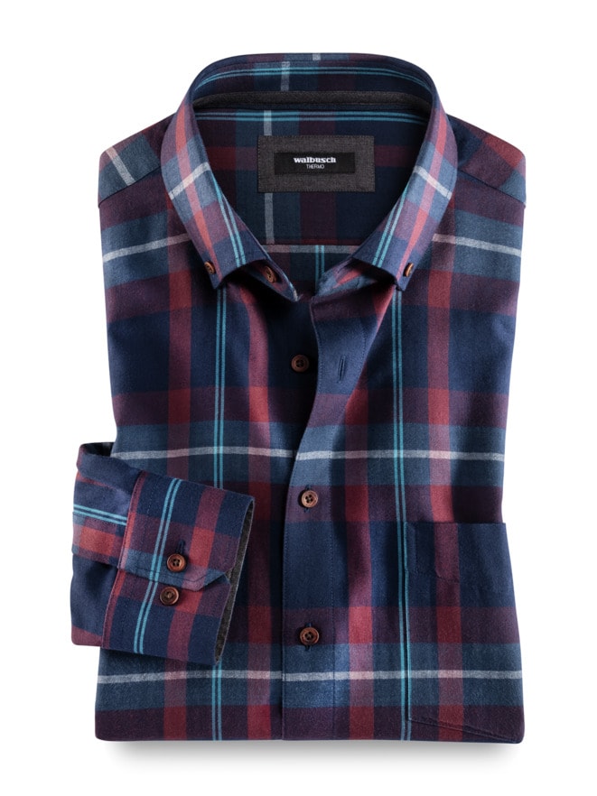 Flanell-Hemd Cashmere-Blend Flanell-Hemd Cashmere-Blend