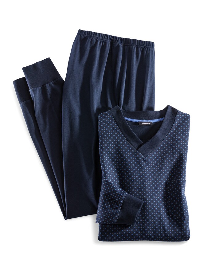 Bündchen-Pyjama Krawatteria Bündchen-Pyjama Krawatteria