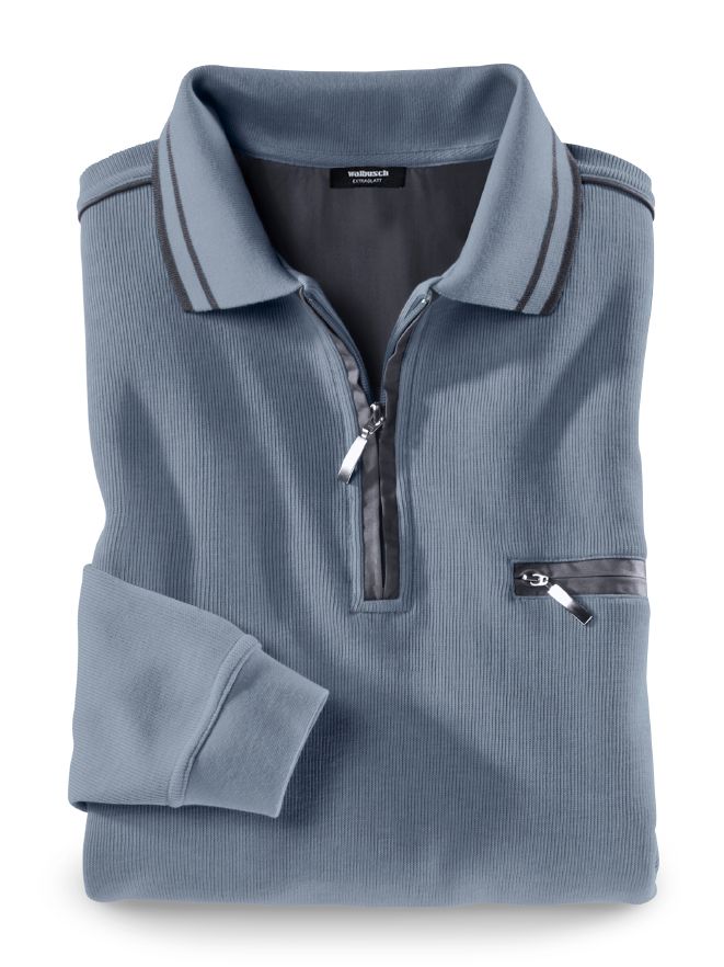 Extraglatt-Polo-Pullover Extraglatt-Polo-Pullover