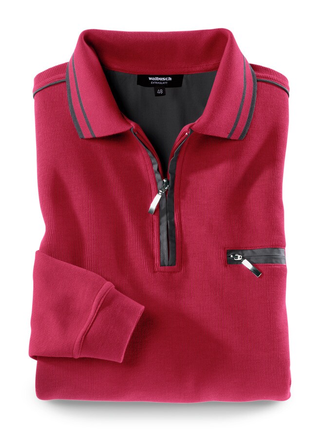 Extraglatt-Polo-Pullover Extraglatt-Polo-Pullover