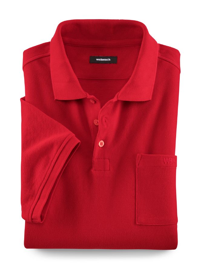 Baumwoll-Pique-Polo Baumwoll-Pique-Polo