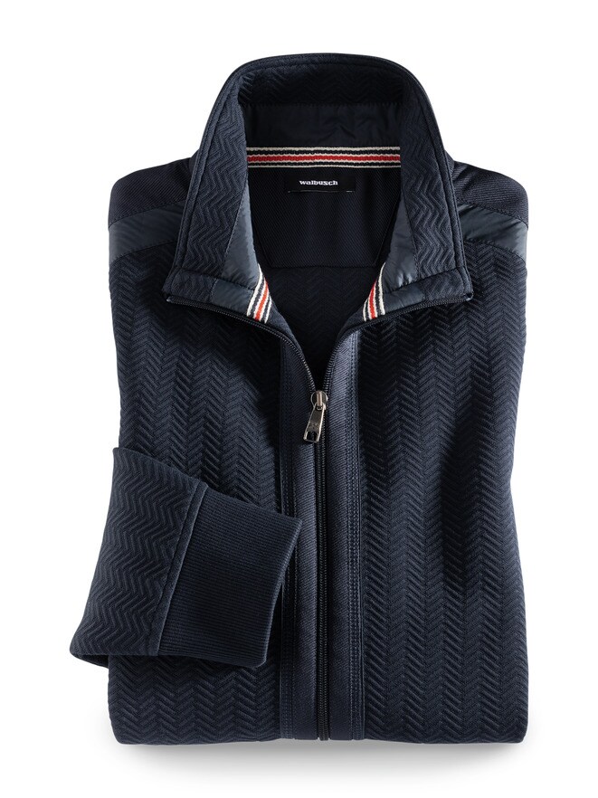 Zip-Jacke Klima-Struktur Zip-Jacke Klima-Struktur