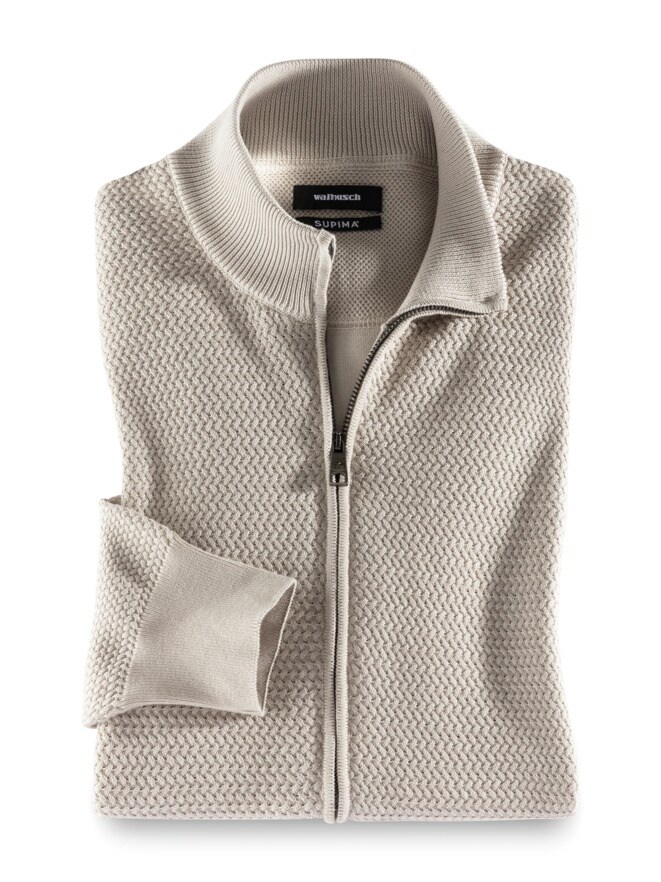 Premium SUPIMA Strickjacke Premium SUPIMA Strickjacke