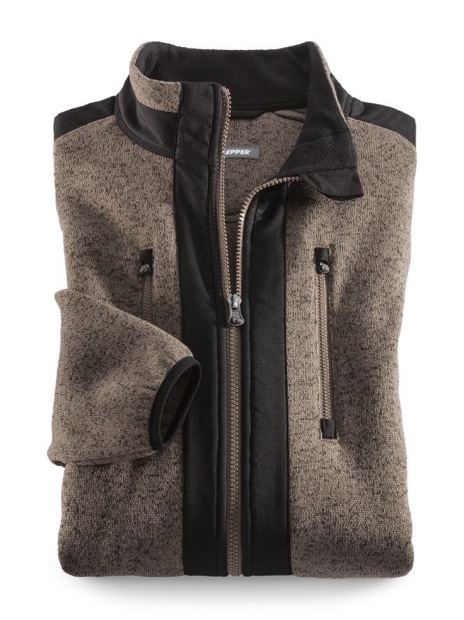 Klepper Strickfleece-Jacke Klepper Strickfleece-Jacke