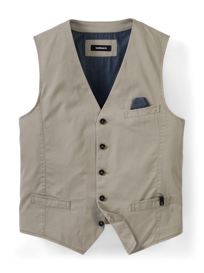 Pima-Cotton Weste Pima-Cotton Weste