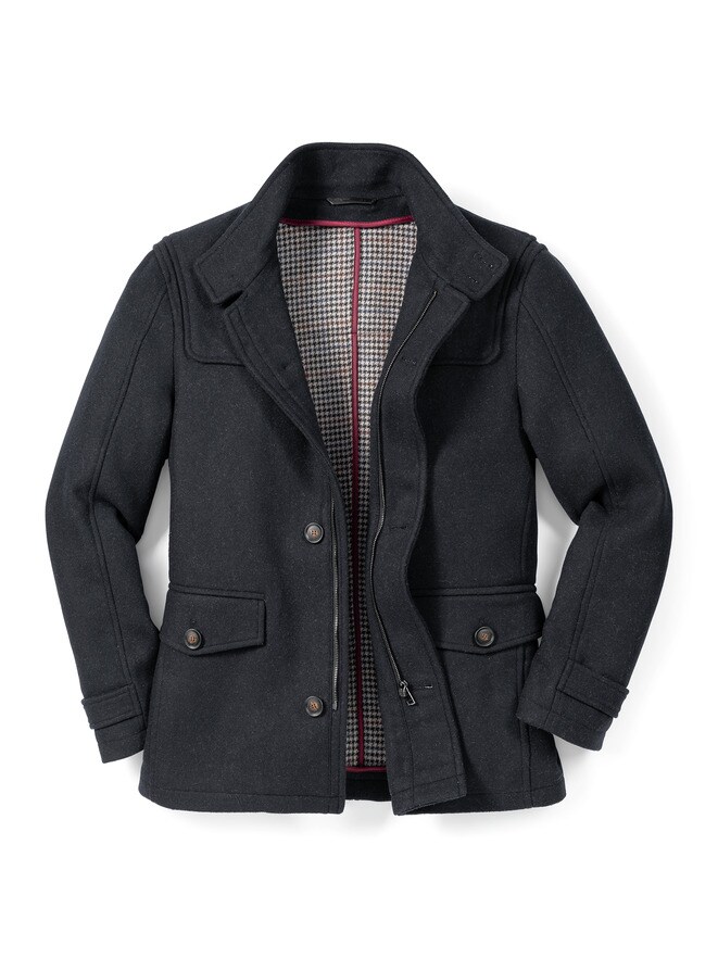 Wolljacke Double Face Wolljacke Double Face